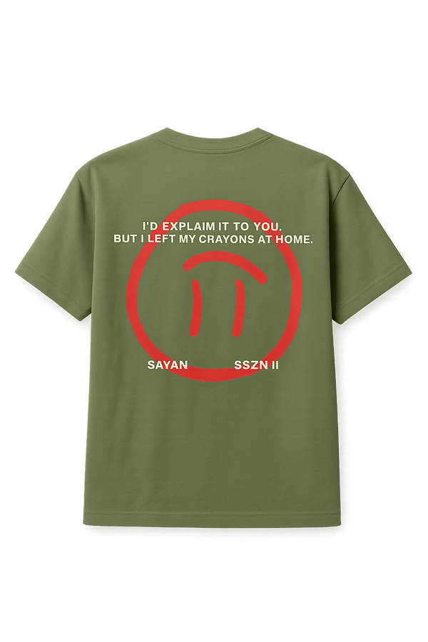 Unspoken Signals Tee in a Sage Green