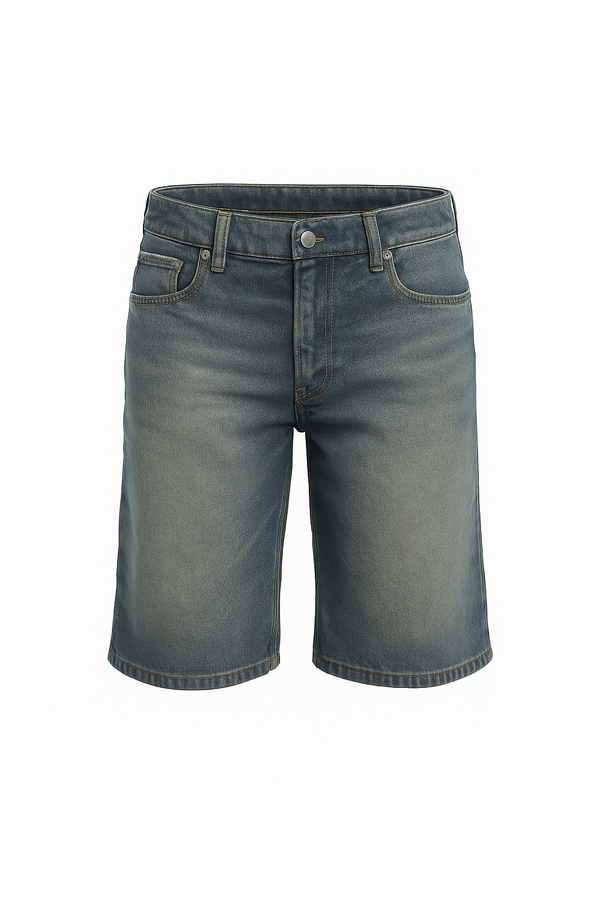 Olive Fade Utility Shorts (Washed Olive Green)