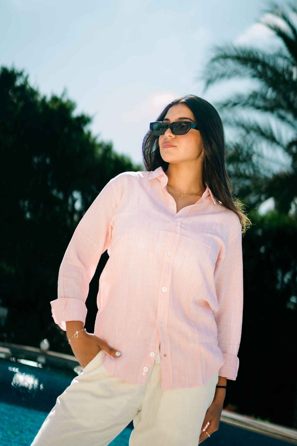 The Breeze Shirt – Blush Pink (Unisex)