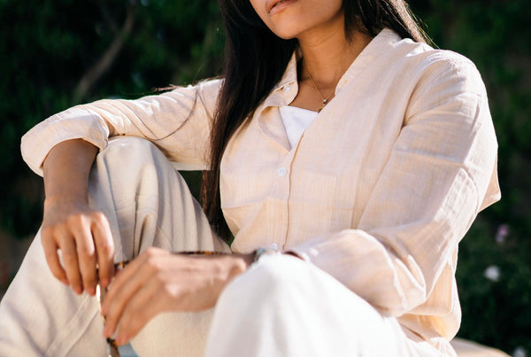 Linen Breeze Oversized Shirt